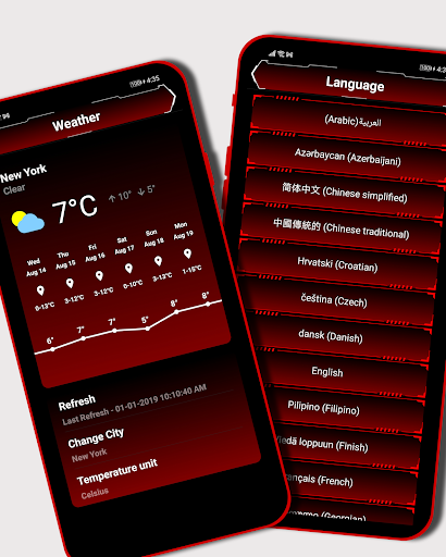 Screenshot of Neonedge Launcher