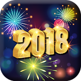 New Year 2018 Frame & Stickers icon