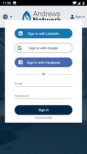 Andrews Network Screen 3