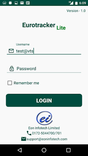 Android application Euro Lite screenshort