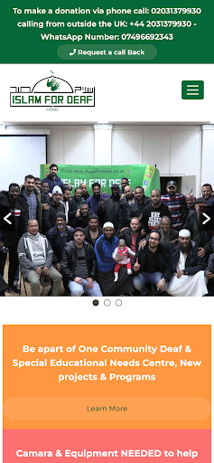 Android application ISLAM FOR DEAF screenshort