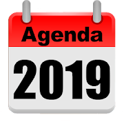 Calendario  2019 España Agenda de Trabajo