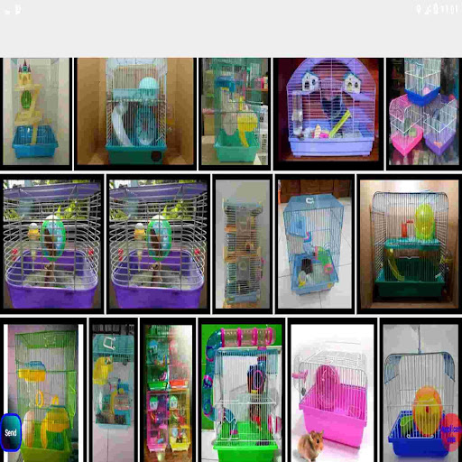 the idea of a hamster cage