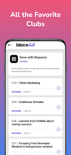 BlaceTalk Screen 3