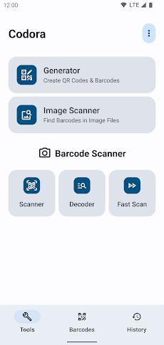 Codora - QR Code/Barcode Toolsのおすすめ画像1