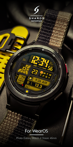 SH028 Watch Face, WearOS watch Screen 3
