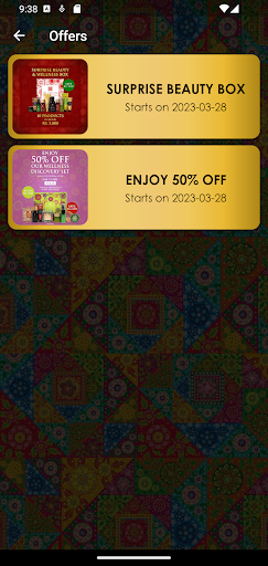 Spa Ceylon Rewards Screen 3