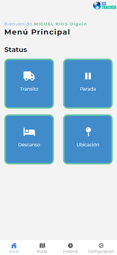 SS Tracker Conductores Screen 2