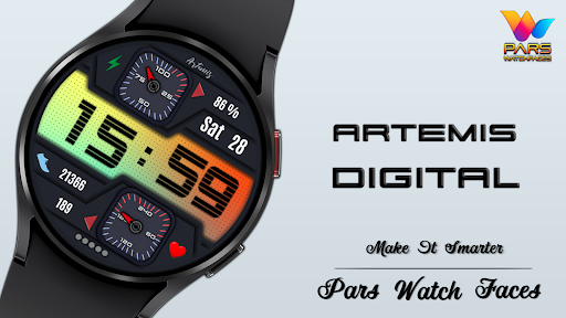Artemis Digital Watch Face screenshot 7