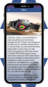 Hoco Smart watch Y2 Guide