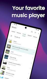 Pixel+ - Music Player Capture d'écran