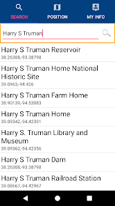 Screenshot 2 Harry S Truman Reservoir gps android