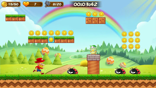 Super  Adventure of Jabber 7.3.5081 APK + Mod (Unlimited money) for Android