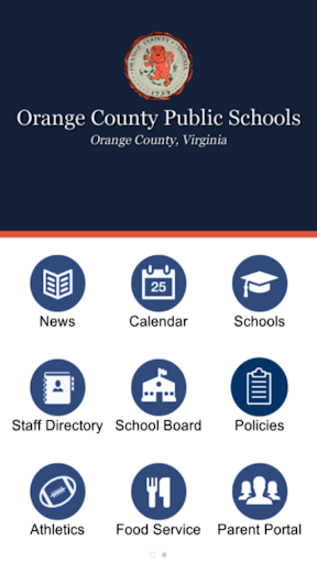 Android application Orange County PS screenshort