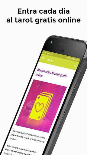 Android application tarot consulta los arcanos screenshort