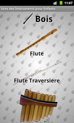 Instrument Sounds Screen 3