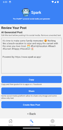 Spark Screen 3