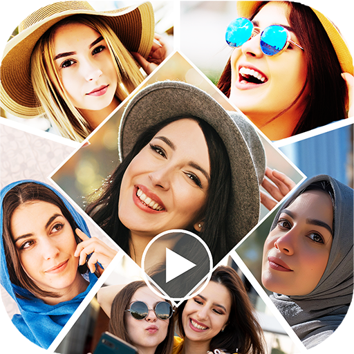دمج الصور والاغانى وصنع فيديو logo