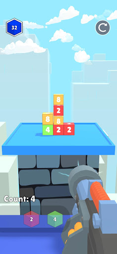 Android application 2048 Sniper screenshort