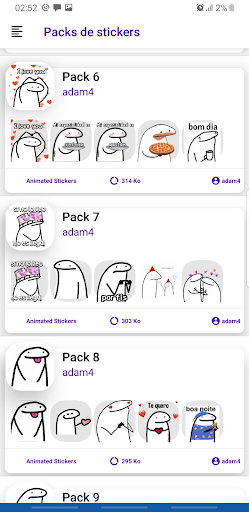 autocollants flork wasticker Screen 3