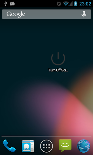 Android application Turn Off Screen screenshort