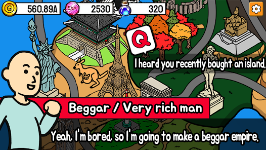 Idle Beggar Empire Tycoon androidhappy screenshots 2