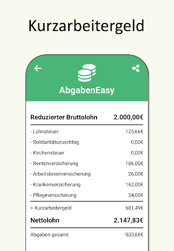 AbgabenEasy - Brutto Netto Screen 3
