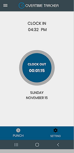 Overtime-Tracker - The Employees TIMESHEET BUDDY