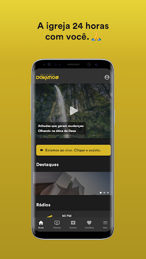 Android application Igreja de Cristo Dókimos screenshort