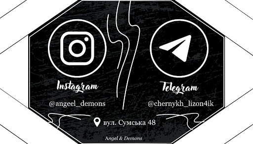 Angel & Demons Business card Screen 3