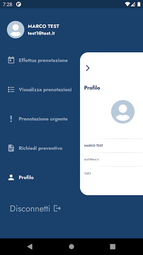 NCC Clienti Screen 2