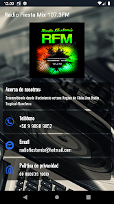 Imágen 5 Radio Fiesta Mix 107.3FM android