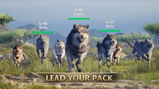 Wolf Game: Wild Animal Wars