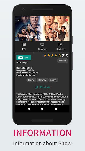 TV Series: Track your TV Shows Screen 2