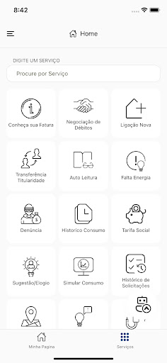 Android application Amazonas Energia screenshort