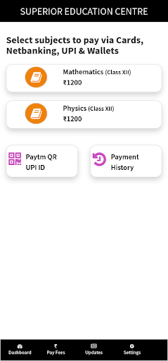 Superior Education Centre Screen 2