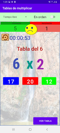 Tablas de Multiplicar JGBA Screen 3
