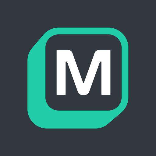 M business logo