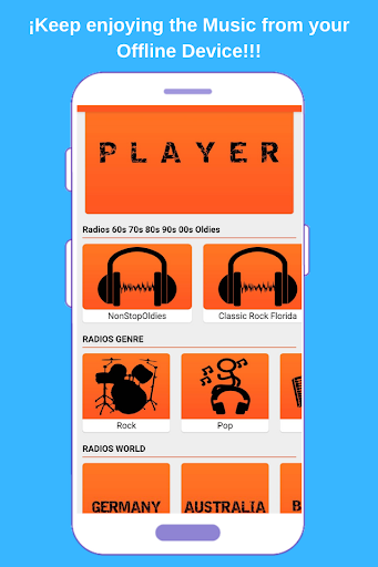 Radios 50s 60s 70s 80s 90s 00s Mp3 Offline Free