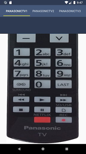Remote Control for Panasonic T Screen 3