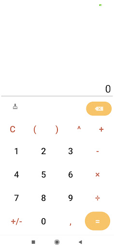 Android application Magic Calculator screenshort