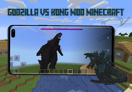 Godzilla vs Kong Mod Minecraft