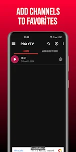 YTV Player Pro - M3U TV Live