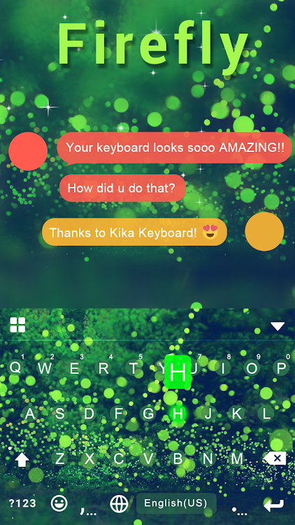 Firefly Kika Keyboard Theme - 25.0 - (Android)