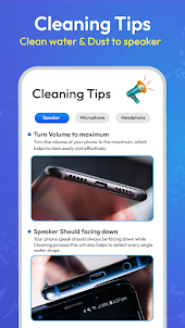 Clear Wave App - Eject Water