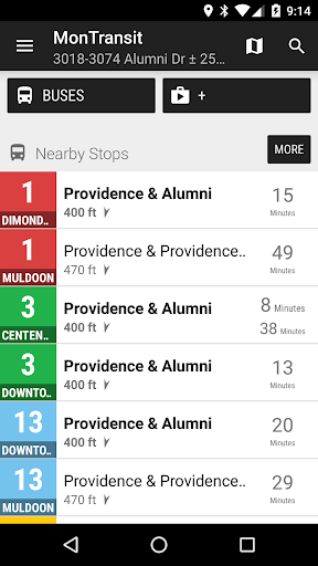 Android application Anchorage People Mover Bus - … screenshort