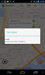 Fake GPS Go Location Spoofer Schermata