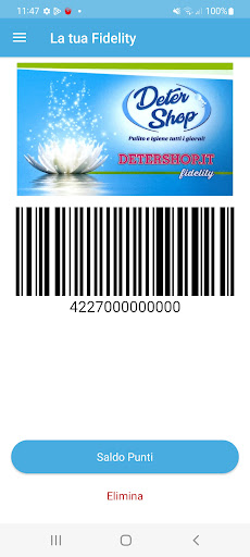 Android application Detershop screenshort