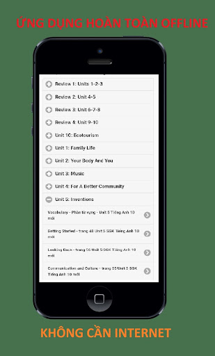 Android application Văn mẫu THPT lớp 10,11,12 screenshort