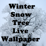 Winter Snow Tree Livewallpaper icon